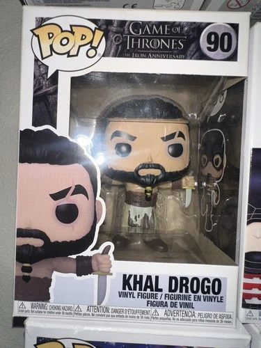FUNKO POP! Khal Drogo #90 Game of Thrones Iron Anniversary Vinyl Figure
