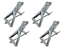 4 x Stabilformstütze für ALKO Ausdrehstütze 1000 kg 605 x 280 mm Wohnwagen