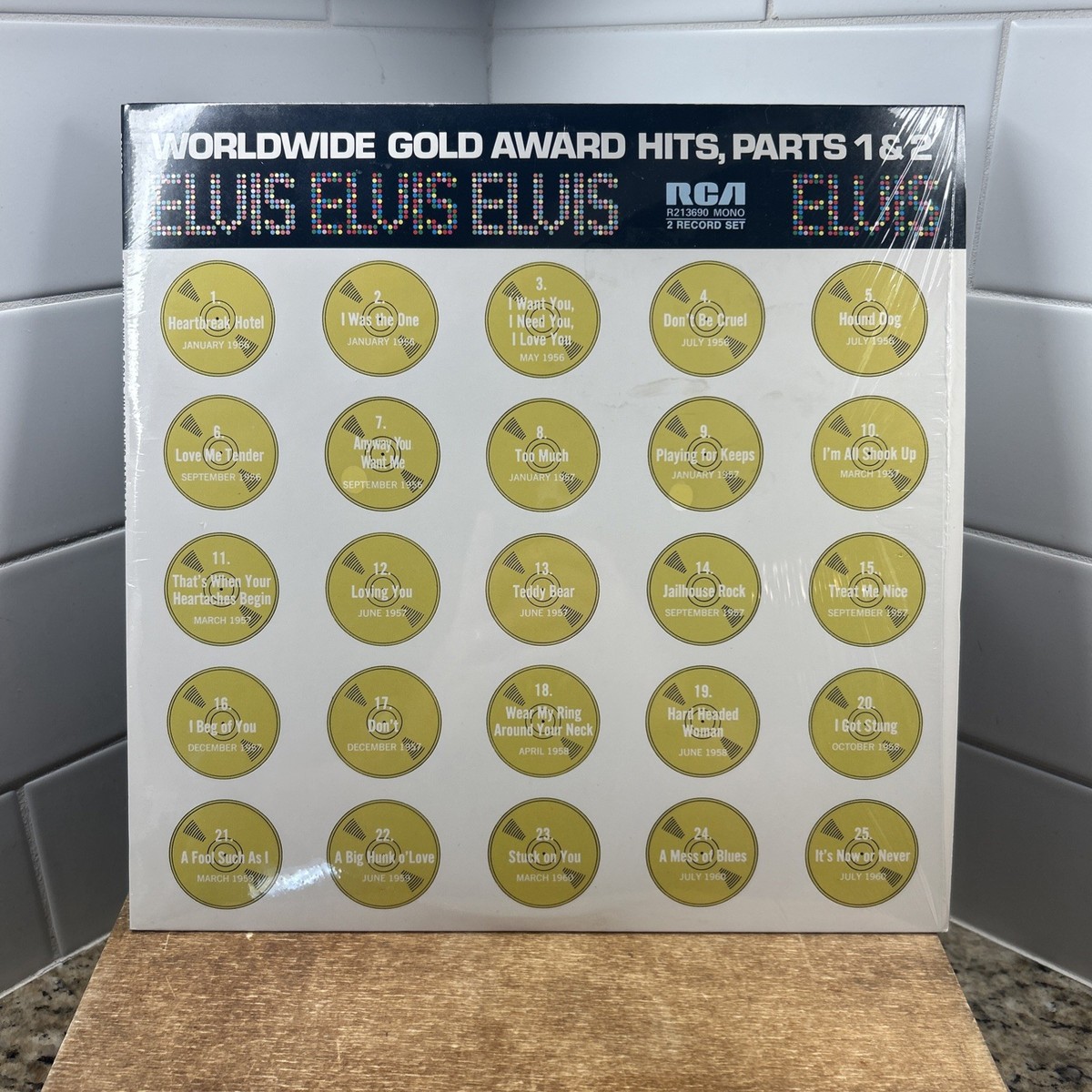 Elvis Presley Worldwide 50 Gold Awards Hits Vol. 1 Vinyl | eBay