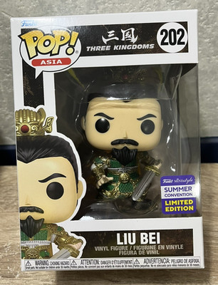 Funko Pop! Asien: Drei Königreiche - Liu Bei #202 SDCC 2023 im Popschutz