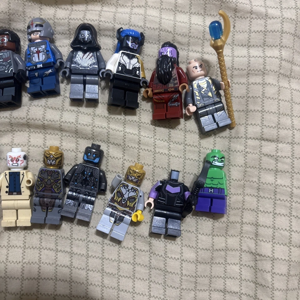 Marvel Lego Mini-figure Lot Avengers Guardians of  the Galaxy  Read Description - Image 2 of 4