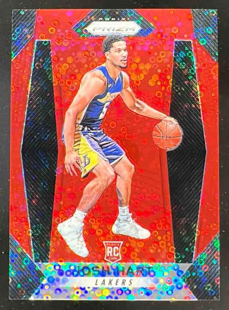 2017-18 Panini Prizm Prizms Fast Break Red #282 Josh Hart RC /125