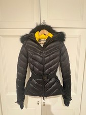 Moncler ladies black ski jacket - size 3