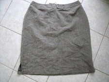 Kathie Lee Collection Ladies Skirt Business Salt & Pepper Size 36 Top #B0102
