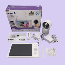 Vtech 7" Video Baby Monitor Smart Wi-Fi 1080p Pan & Tilt RM7766HD #OB2445 (TC)
