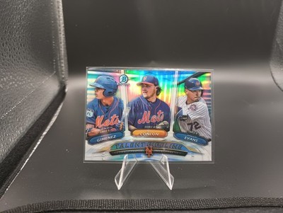 2018 Bowman - Talent Pipeline Andres Gimenez, P.J. Conlon, Phillip Evans #TP-NYM