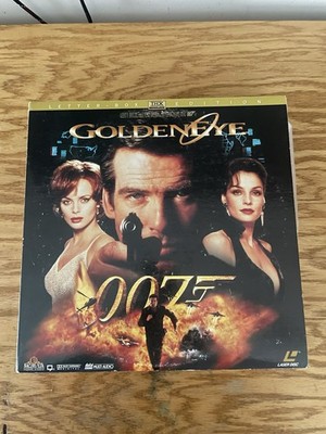 Goldeneye James Bond 007 Laserdisc 2 Disc Letterbox Pierce Brosnan Sean ...