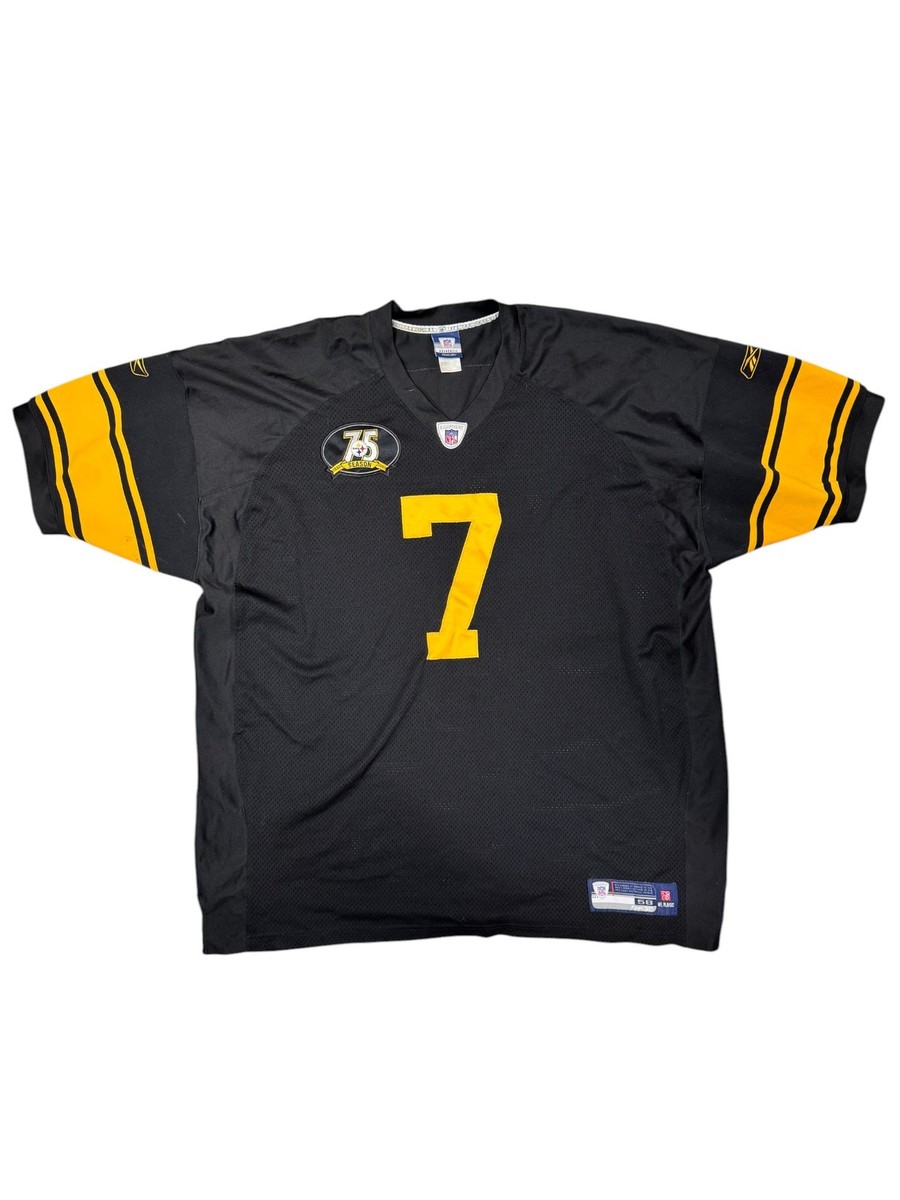 Reebok NFL Pittsburgh Steelers Ben Roethlisberger #7 75th Season