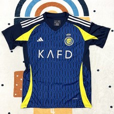 Adidas Cristiano Ronaldo Al Nassr FC Away Soccer Jersey Men Size M Slim Fit