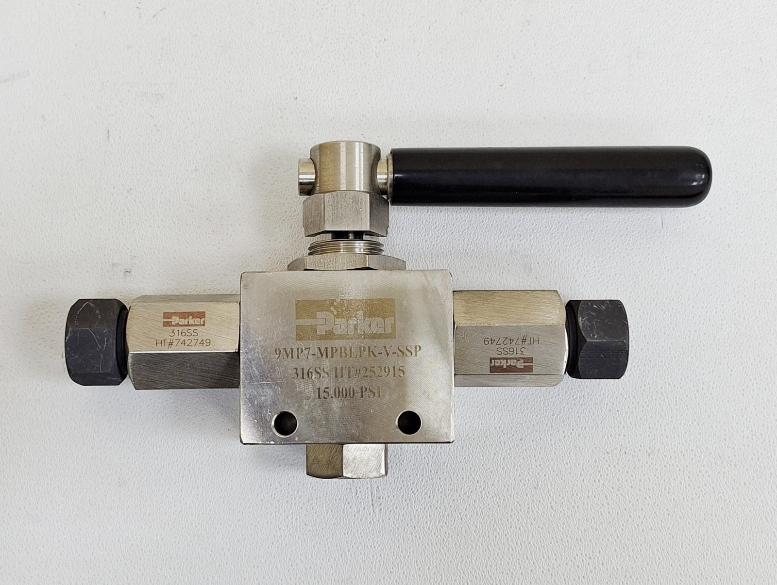 Parker 9MP7-MPBLPK-V-SSP / 252915 Ball Valve 15000 PSI