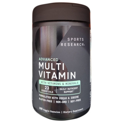 Sports Research Advanced Multivitamin, 180 Veggie Capsules