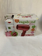 Conair Vagabond Travel styler Blow Dryer 1875 Watt With Case Foldable NEW