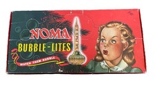  EMPTY BOX ONLY  Vintage Noma Bubble Lites Christmas Lights Display Rare
