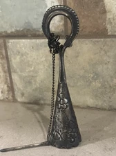 Vintage, Silverplate Tussie Mussie, Victorian Style Flower Holder 5 “ Wedding