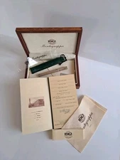 MONTEGRAPPA LIMITED ED. 18K Gold Fountain Pen. 925 SILVER BODY