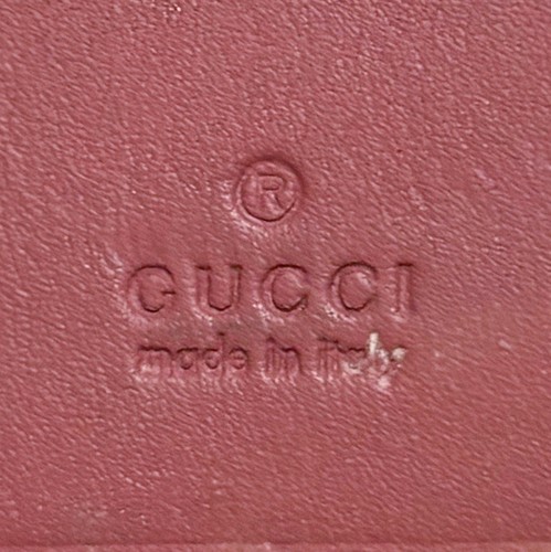 Gucci Key Case Blooms Flora Flower Print Pink 410084 2184 Purse Authentic - Picture 18 of 23