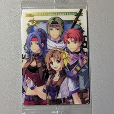 Trails in the Sky Anelace & Karna & Gratz & Kurtz Metal Plate 1st