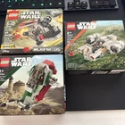 LEGO Star Wars Microfighters 75334, 75321, And 75161.  New Minor Box Damage.