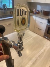 perlick vintage stainless steel beer tap Lite beer
