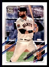 2021 Topps #405 Brandon Belt San Francisco Giants