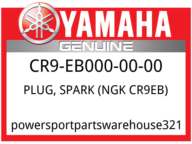 Yamaha OEM Part CR9-EB000-00-00 PLUG, SPARK NGK CR9EB