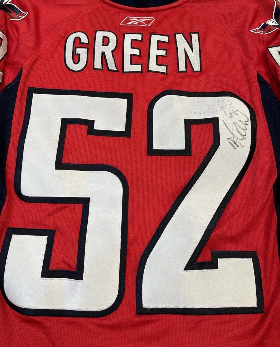 Washington Capitals Jersey Mike Green #52 Hockey Reebok Youth