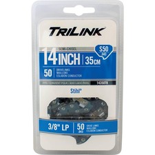 Chain Pre-Cut Loop 50 Dl 3/8" Lp, .043", Semi-Chisel Reduced Kickback 14350TK