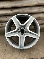 MERCEDES GLE AMG LINE W166 20" ALLOY WHEEL GREY ET57 GENUINE A1664012002 X1