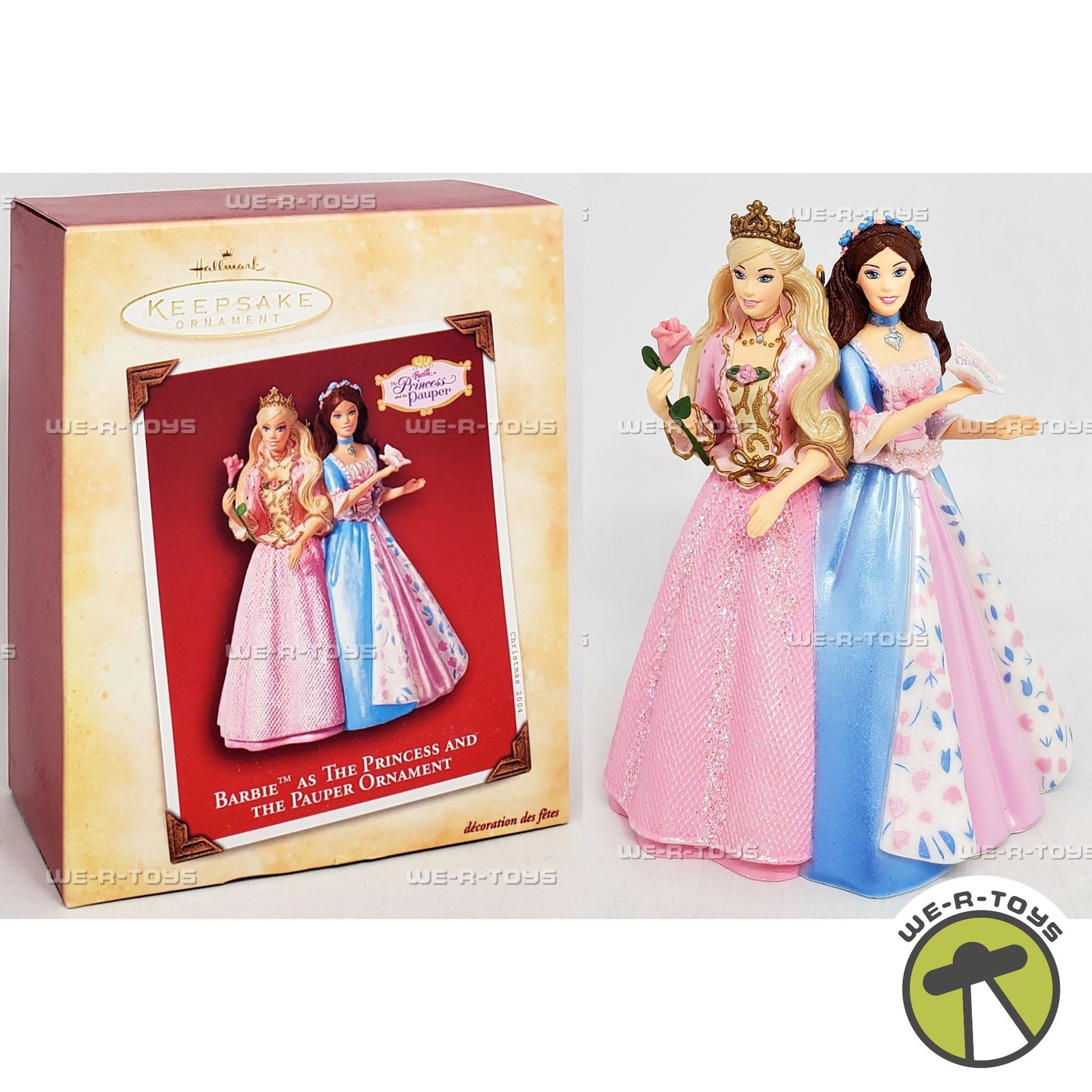 Hallmark Keepsake Barbie as The Princess and the Pauper Christmas Ornament