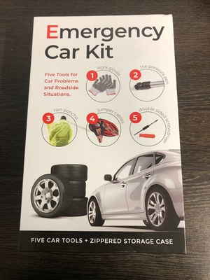 #ad Vehicle Emergency Car Kit Zippered Storage Case $8.00