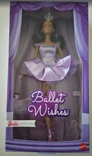 2026 Ballet Wishes African American Barbie with SHIPPER! JJX76 IN STOCK NOW!