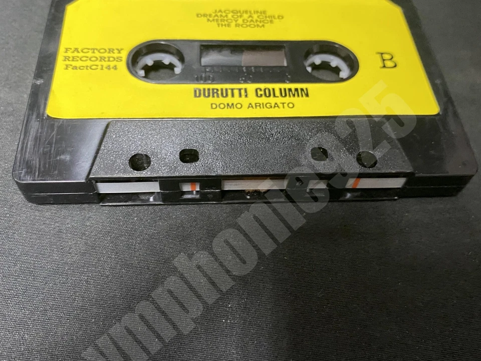 1986 Durutti Column Domo Arigato Live In Japan Taiwan Ltd 8 Tks Cassette Tape - Image 4 of 4