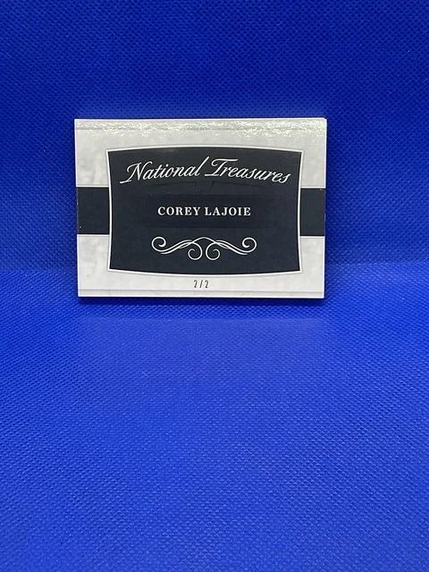 2017 National Treasures Racing Corey Lajoie Goodyear Broschüre Auto/Anzug 2/2!!
