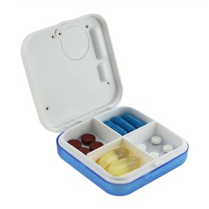 Medicine Organizer Drawer Portable Pill Box Desk Multi Slots Timer