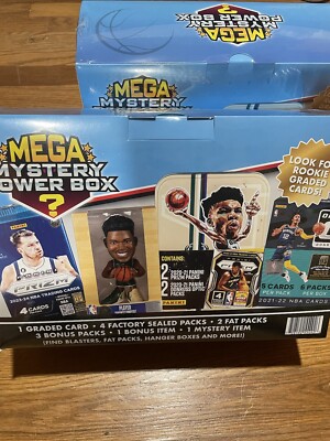 2box s - Rare Mega Mystery Power Box - 2 Box s Brand New 2024 NBA * Sealed *