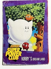 Nintendo Power Super Power Club KIRBY’S DREAM LAND Card #1 NIN