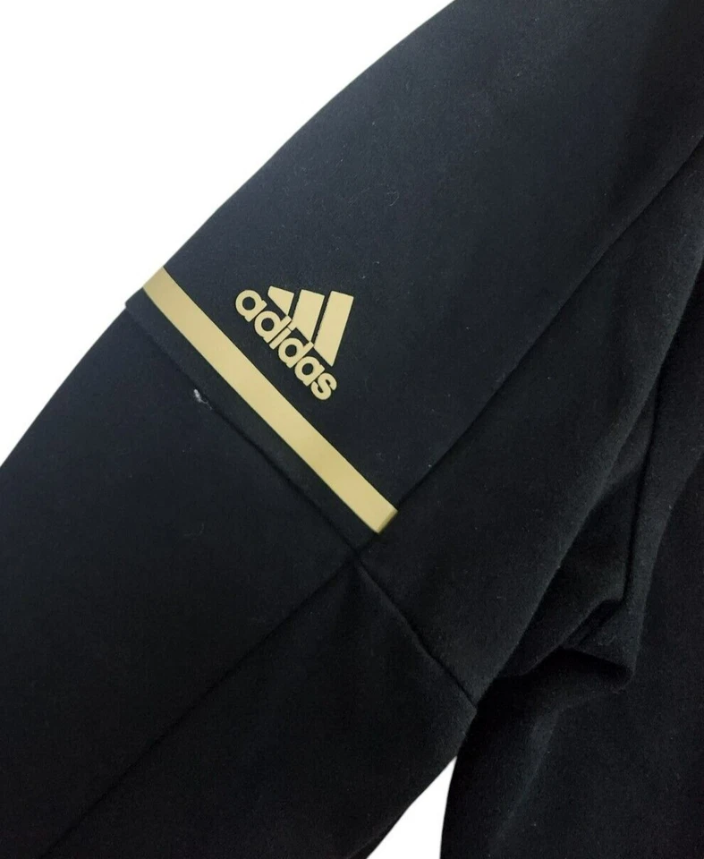 Adidas Emporia State Hornets Jacket Men's 3XLT Black Full Zip Hoodie Basketball - Image 3 of 4