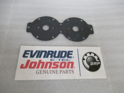 S5A Johnson Evinrude OMC 318334 Head Port Gasket OEM New Factory Boat Parts