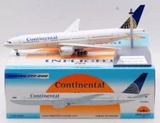 Inflight IF772CO1224 Continental Airlines 777-200 N78001 Diecast 1/200 Jet Model