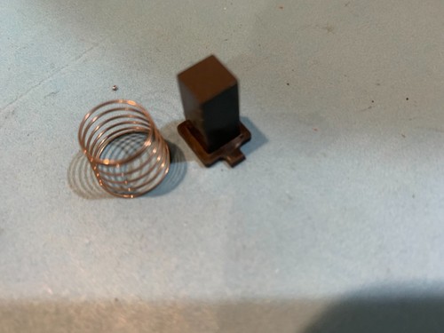 Sansui 6060 Stereo Receiver Parting Out Push Switch Cover and Spring
