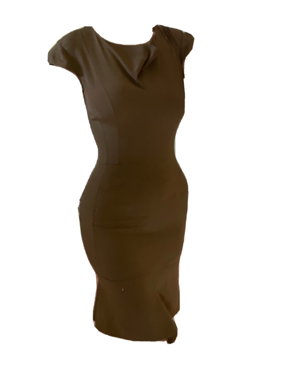 Yves Saint Laurent abito 100% seta FR34