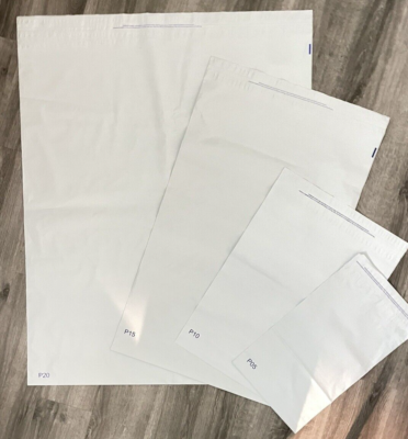 Assortimento 42 Buste In Polietilene Autosigillanti Per Spedizioni, 4 Misure Diverse - Foto 4