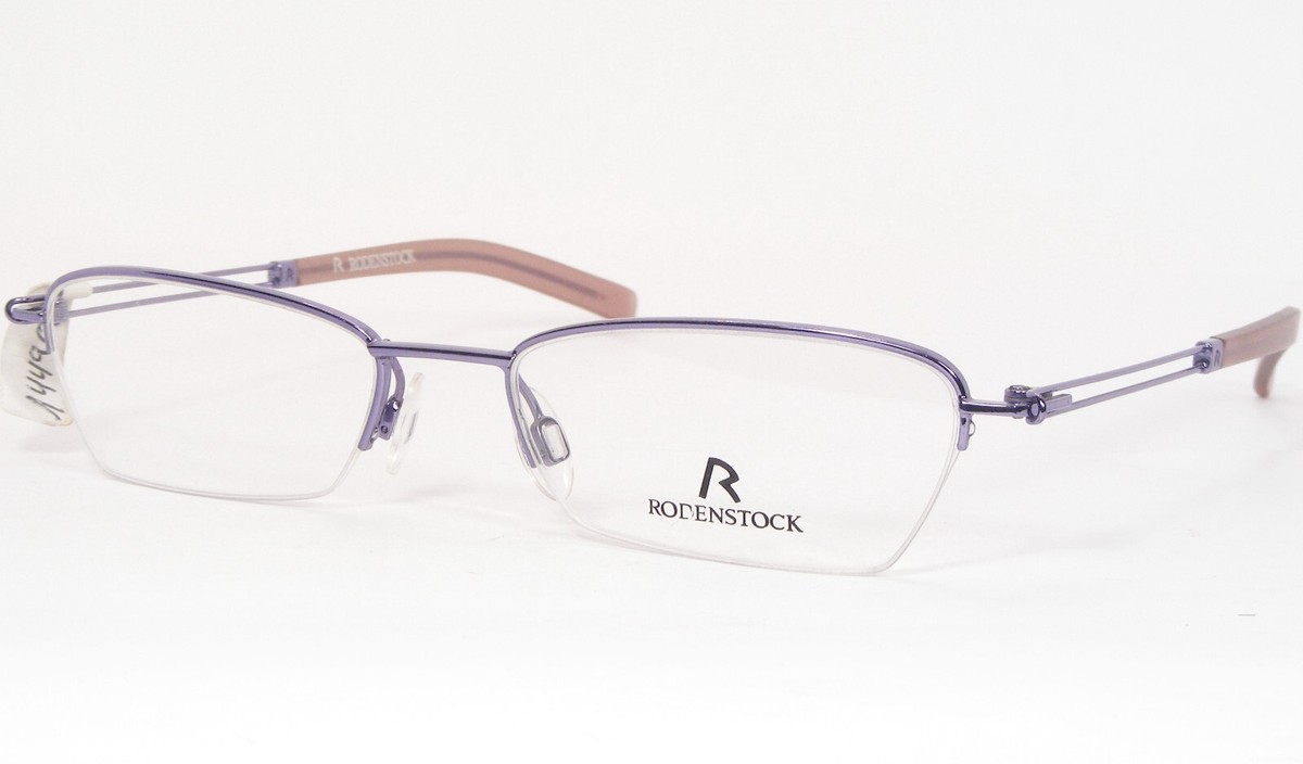 Vintage RODENSTOCK R4593 B Purple UNIQUE RARE EYEGLASSES GLASSES