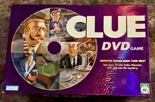 Clue DVD Board Game 2006 Hasbro Complete EUC Tested