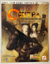 Contra Shattered Soldier Official Strategy Guide PlayStation 2 PS2 Brady Games