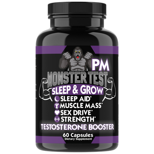 Men's Testosterone Booster Monster Test, Monster PM & Monster XL 3PK eBay