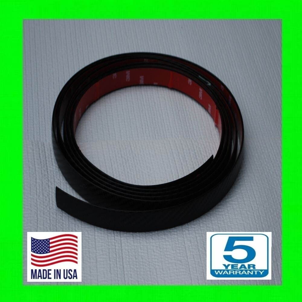 FITS MASERATI BLACK CARBON FIBER 40FT ROLL TRIM MOLDING ROOF DOOR SIDE BODY CAR