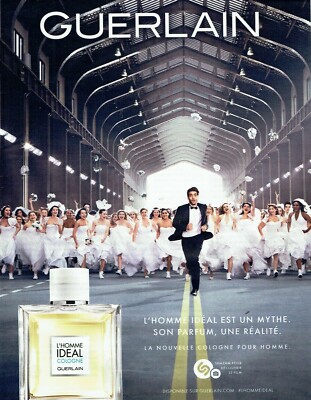 Werbung Advertising 089 2015 Eau Cologne Idealer Mann von Guerlain
