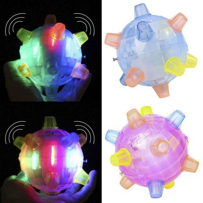 led jumping activation ball