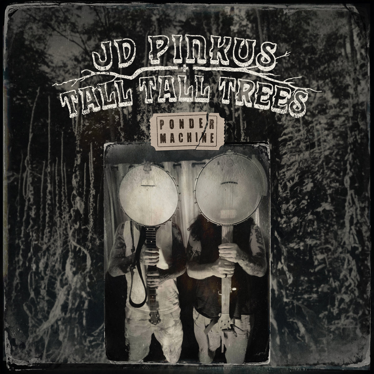 JD Pinkus & Tall Tall Trees Ponder Machine (Vinyl LP) 12" Album (Clear vinyl)